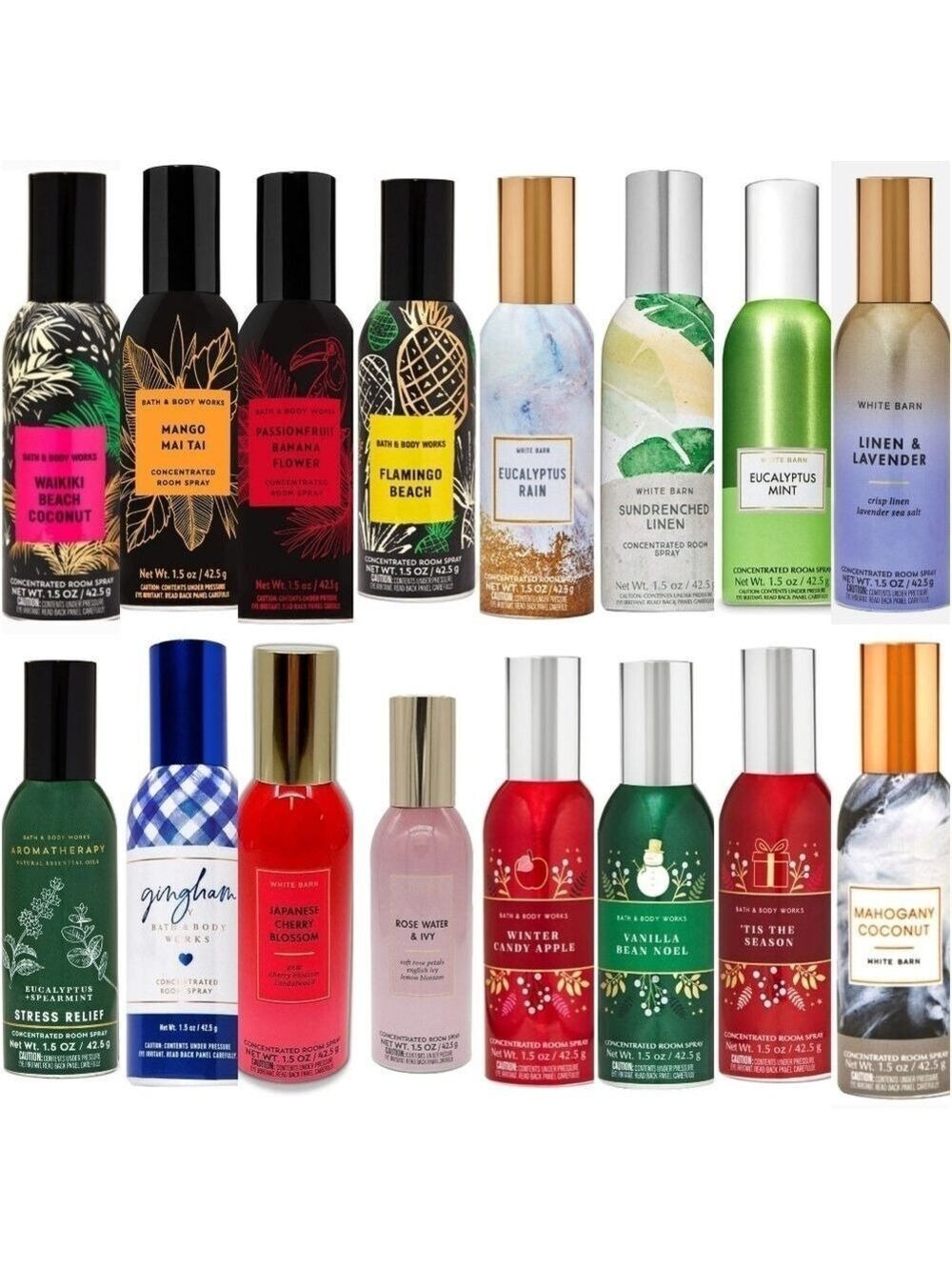 3 AIR FRESHENER FRAGRANCES BY BATH & BODY WORKS